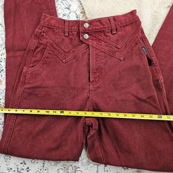 Rocky Mountain Burgundy Jeans - Picture 4 of 12